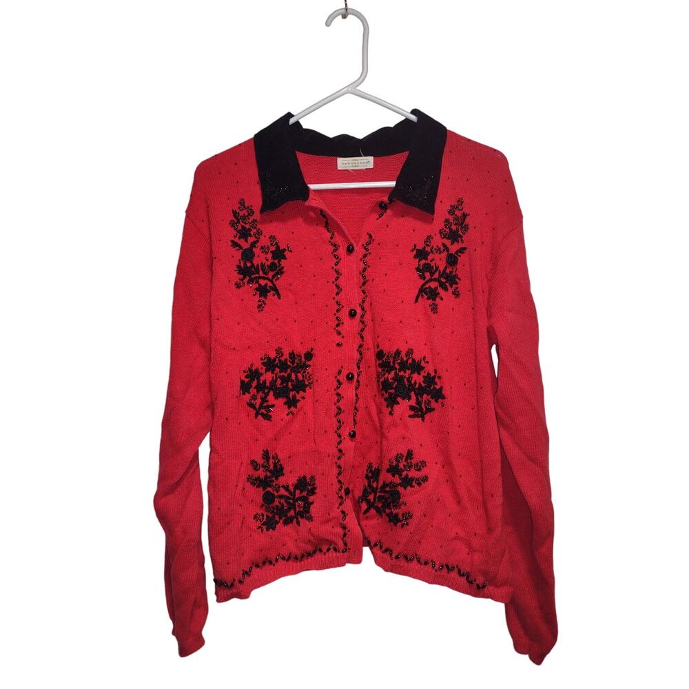 Yarnwork Women's Cardigan Size Medium
